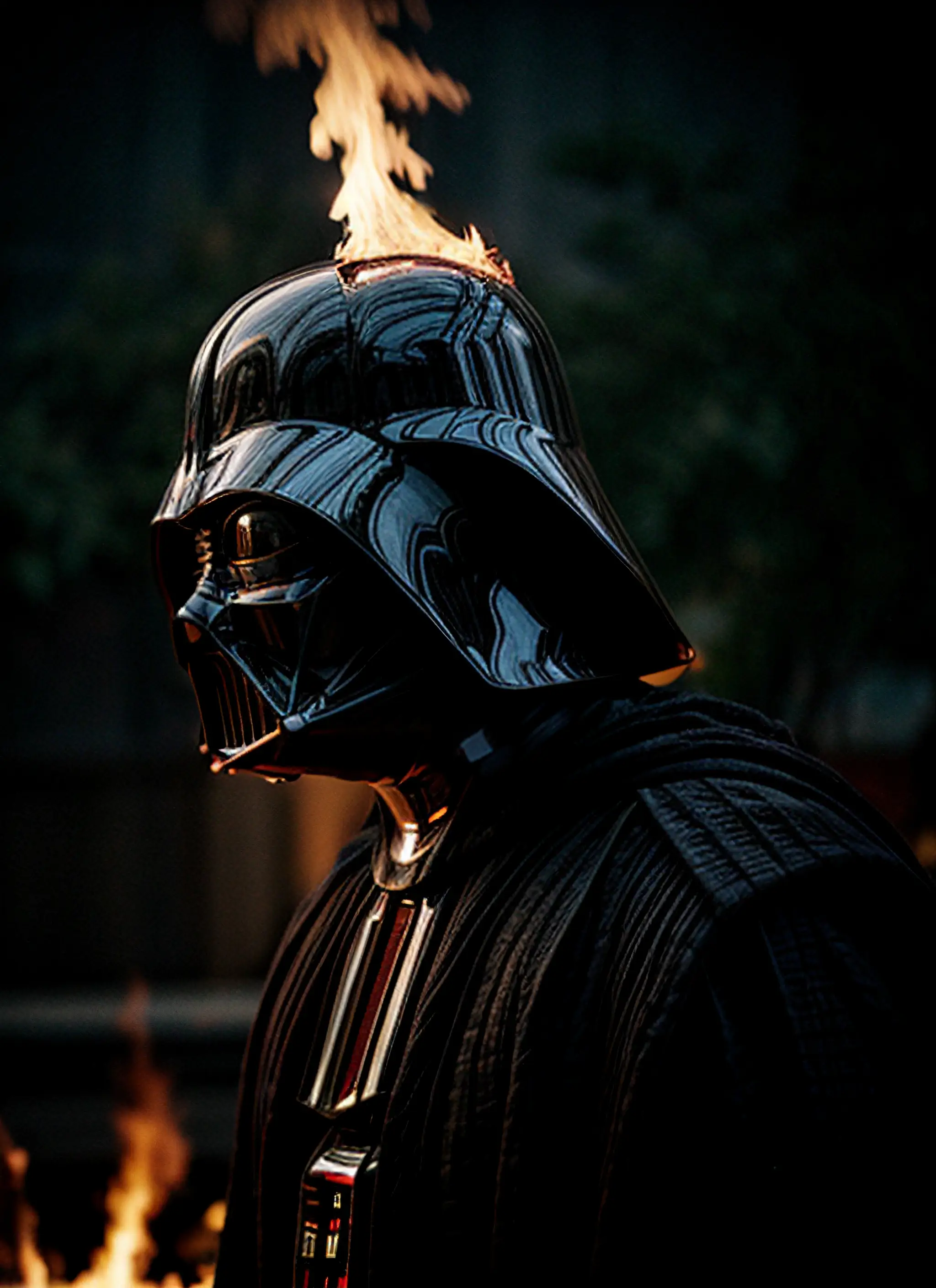 Burning VAder